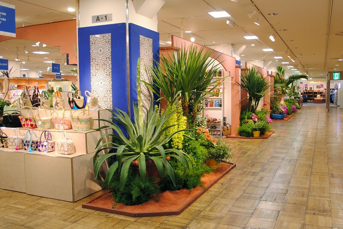 モロッコ王国展イベント装飾画像2