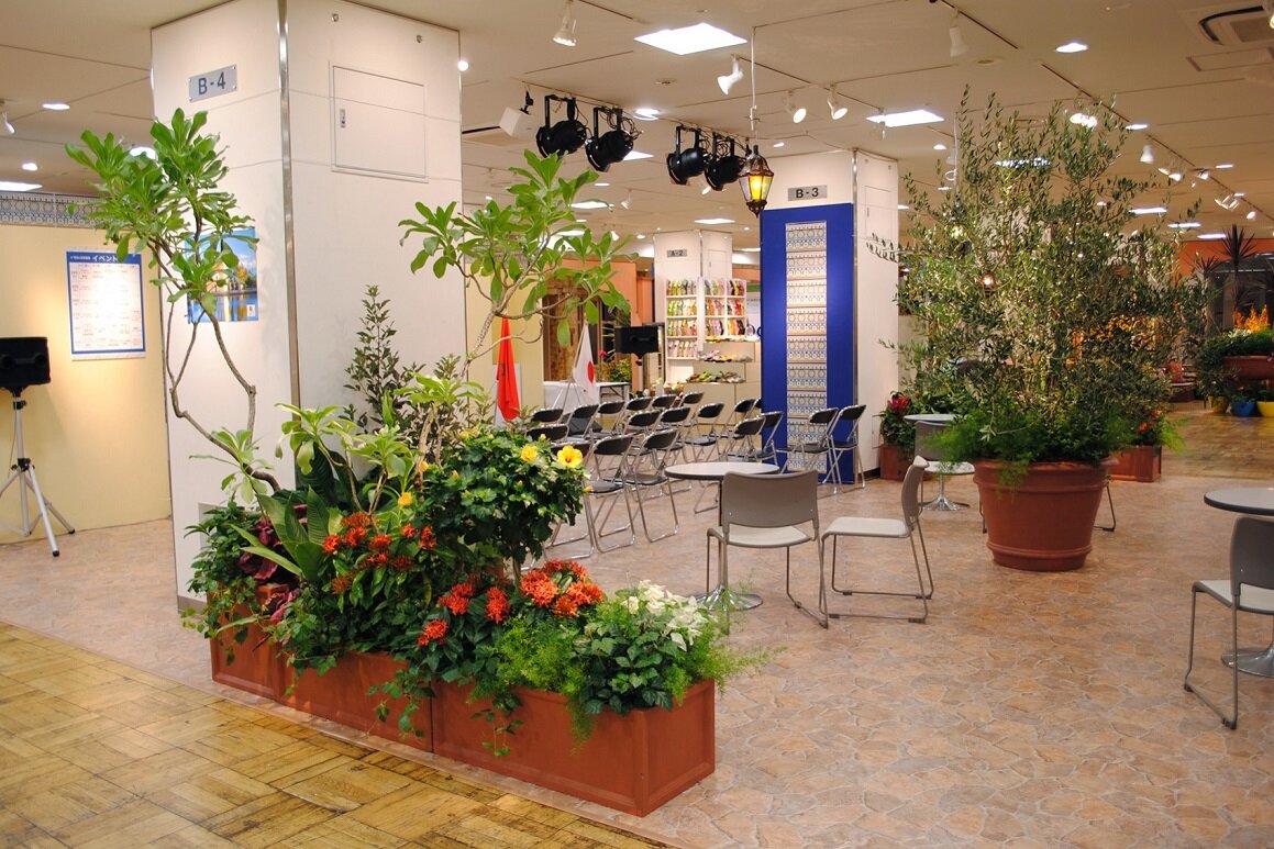 モロッコ王国展イベント装飾画像6