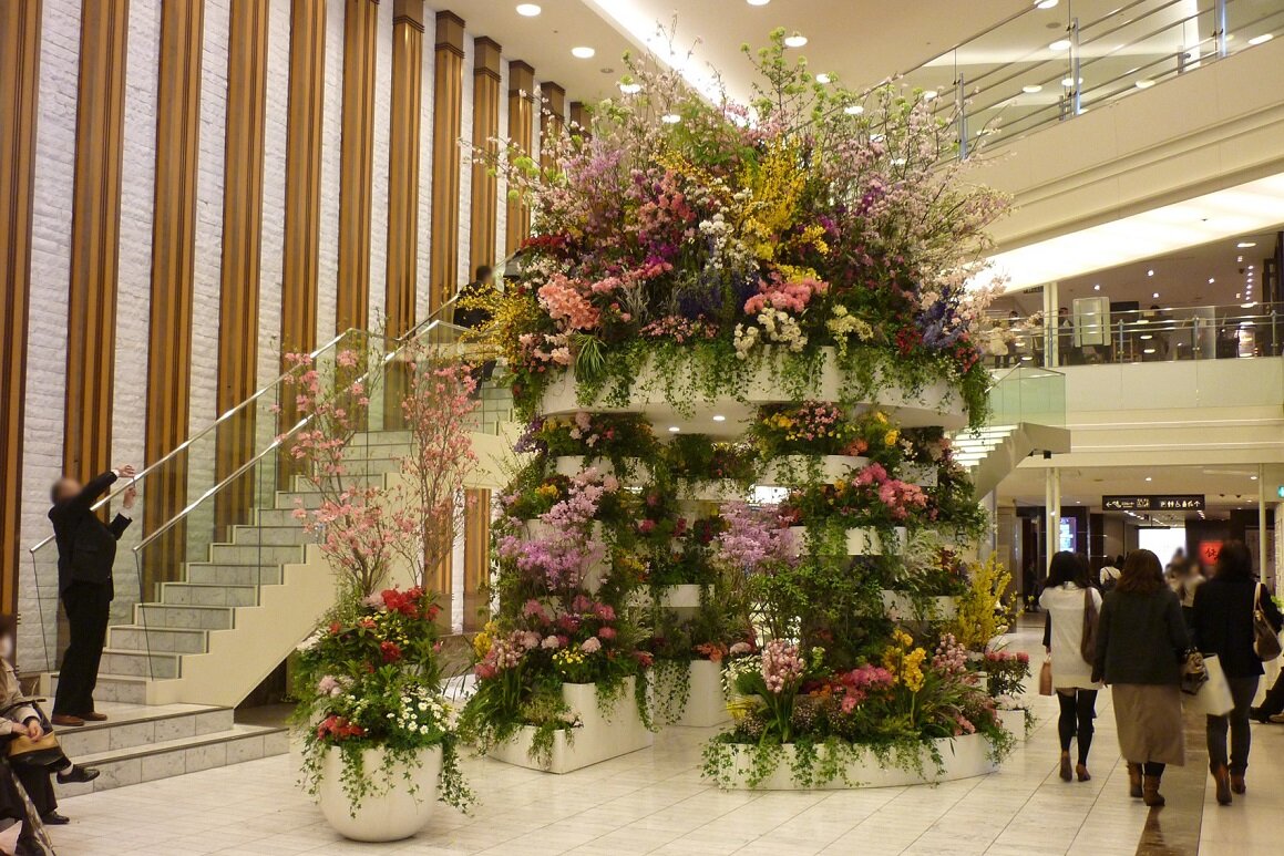 名古屋髙島屋12F 春装飾2013