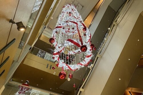 柏髙島屋　クリスマス装飾