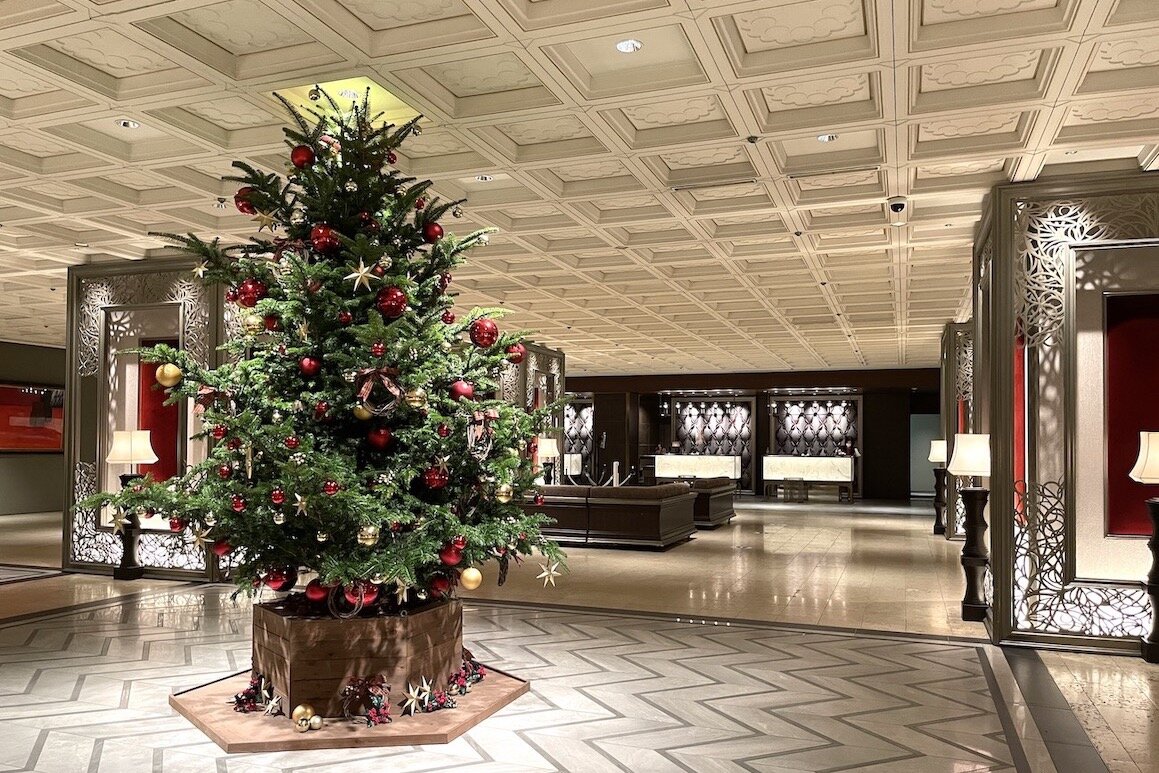 東京プリンスホテル　クリスマス装飾