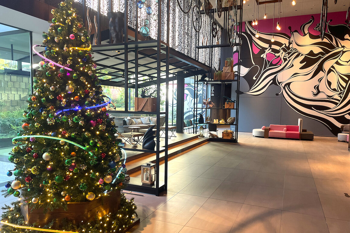 東京ベイ潮見プリンスホテル　クリスマス装飾