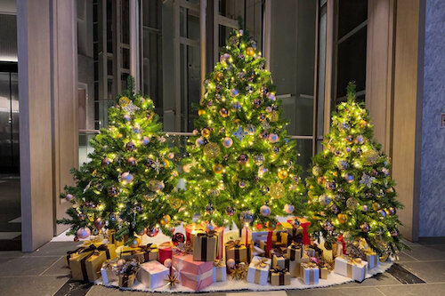 東京ザ・プリンス　パークタワーホテル　クリスマス装飾