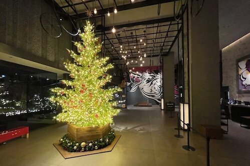 東京ベイ潮見プリンスホテル　クリスマス装飾