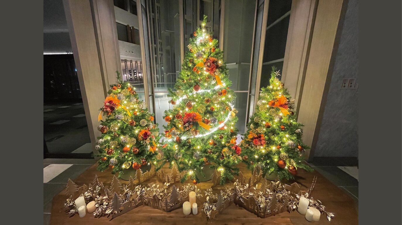東京ザ・プリンス　パークタワーホテル　クリスマス装飾