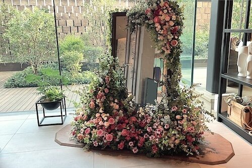 東京ベイ潮見プリンスホテル　スプリング装飾