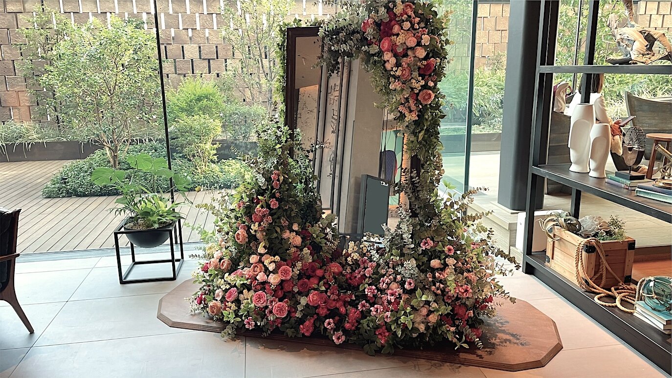 東京ベイ潮見プリンスホテル　スプリング装飾