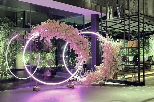 東京ベイ潮見プリンスホテル　スプリング装飾