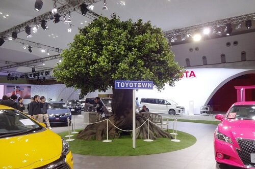 東京モーターショートヨタブース