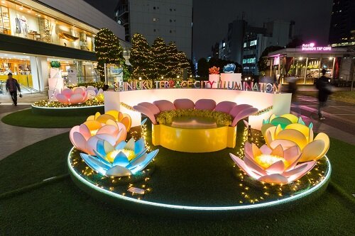 新宿サザンテラス　ビッグフラワーパーク